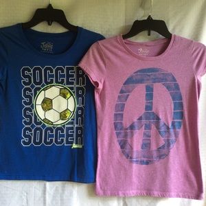 2 for 1 Price Girls Tops Size 14